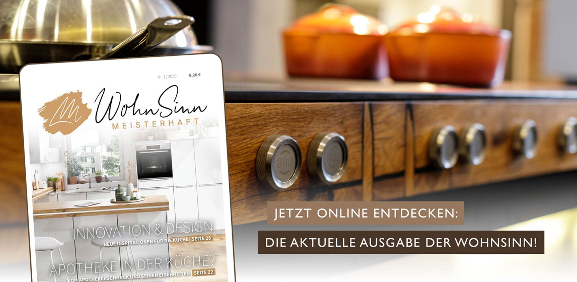 Kundenmagazin WohnSinn - Ausgabe woodendesign | Aktuelles Trends News rund um Holz vom Tischler Möbeltischler Möbelmanufaktur Hamburg