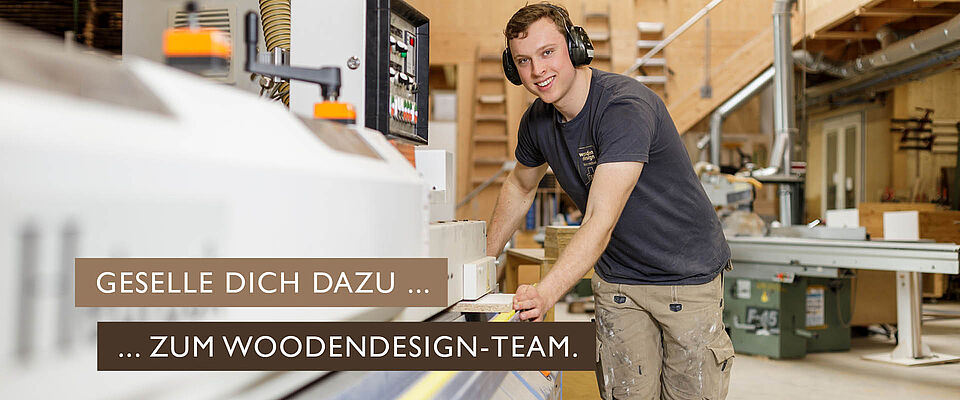 Stellenangebot Möbeltischler für Werkstatt und Montage | Möbeltischlerei woodendesign feine Möbel aus Hamburg | Geselle dich dazu - zum Team von woodendesign
