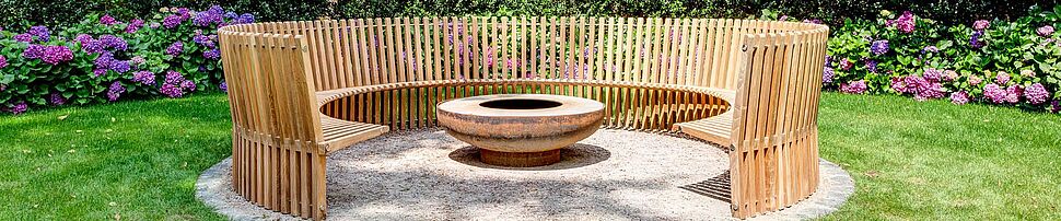 individuelle Gartenmöbel & Gartenbänke - Ihre Möbeltischlerei in Hamburg für Wohnmöbel im Garten - woodendesign feine Möbel 