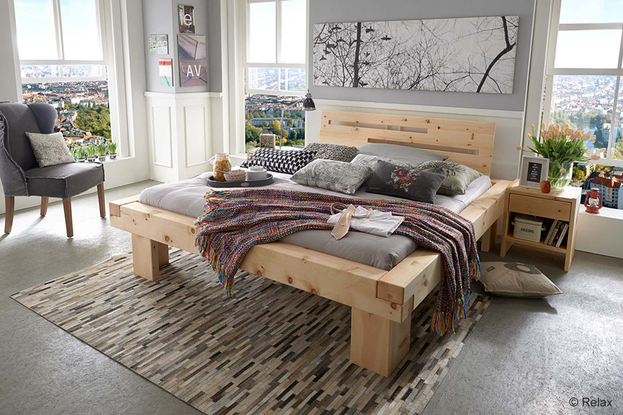 Schlafzimmer Ausstattung aus Massivholz nach Maß vom Tischler aus Hamburg RELAX-Händler