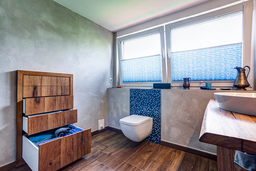 Badezimmermöbel aus Altholz Holzwaschtisch Badezimmerschrank Möbeltischlerei woodendesign Möbeltischler Möbelmanufaktur Hamburg