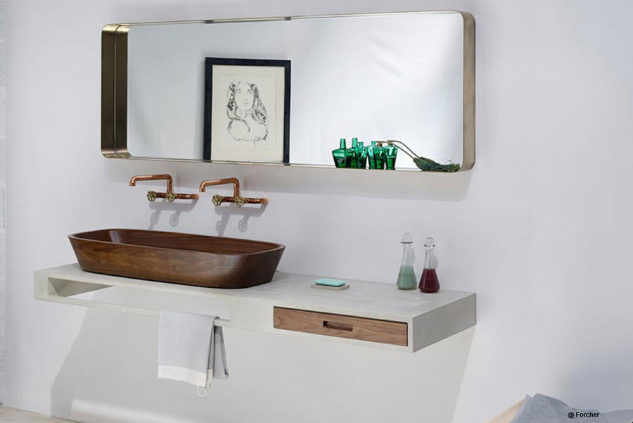 Badezimmer Badewanne Waschbecken Wohlfühlort Massivholz Aktuelles News Trends November 2018 Tischler Möbeltischler woodendesign Möbeltischlerei Möbelmanufaktur Hamburg