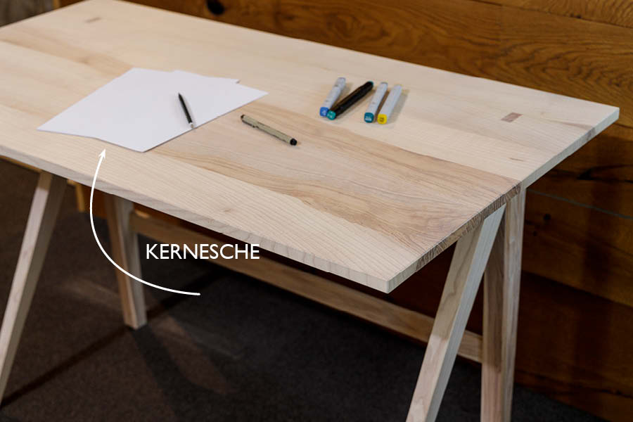 höhenverstellbarer Tisch Gesellenstück Tischlergesellen Aktuelles Möbeltischler woodendesign Möbelmanufaktur Hamburg