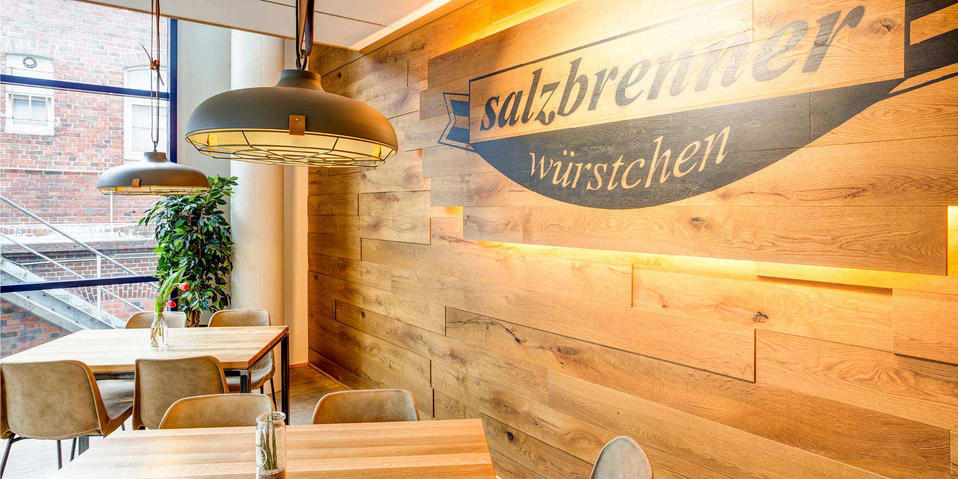 Objekteinrichtung für Ladenbau & Gastronomie - Restaurant, Café, Bistro, Speiselokal, Eventlocation, Bar - Möbeltischlerei woodendesign feine Möbel aus Hamburg