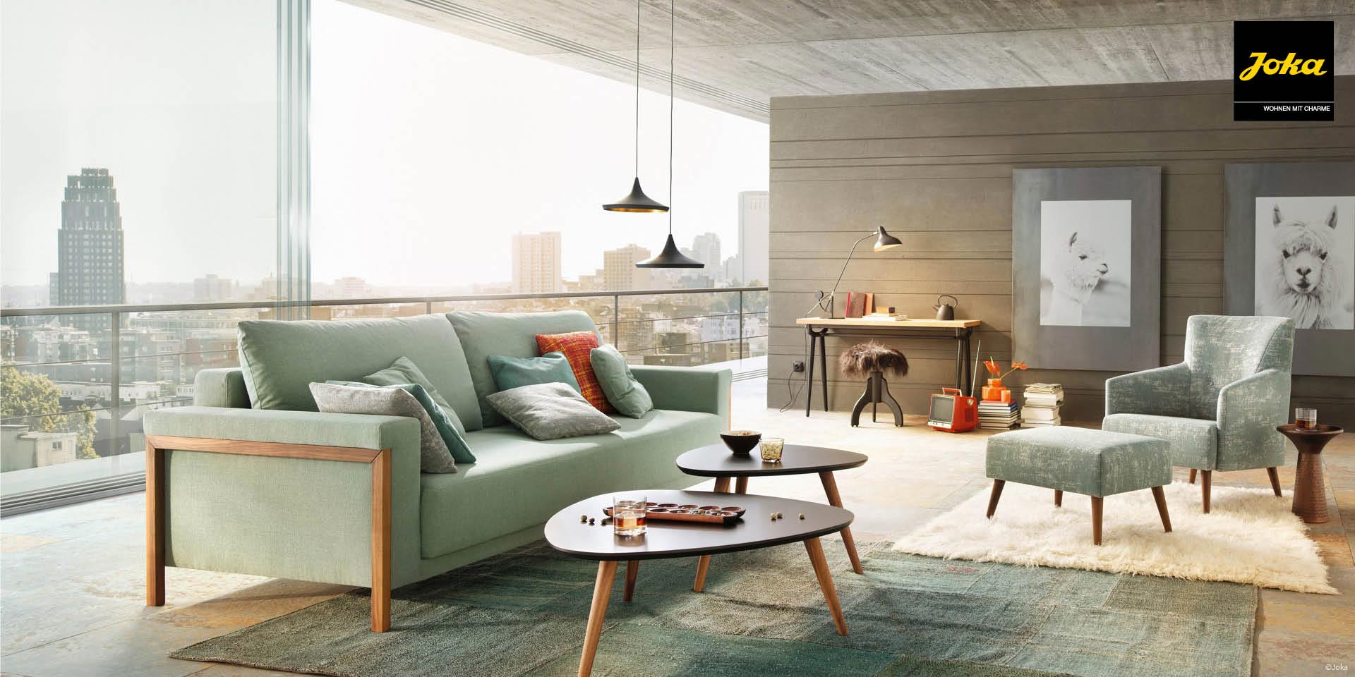 Wir bieten Ihnen die aktuellen Kollektion der hochwertigen Polstermöbel der Marke JOKA aus Österreich im Raum Hamburg - Ihre Möbeltischlerei woodendesign