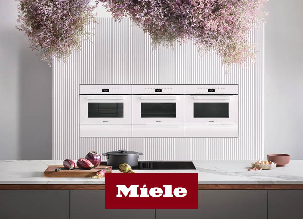 Miele-Produkte in den Küchen der Möbeltischlerei woodendesign feine Möbel aus Hamburg