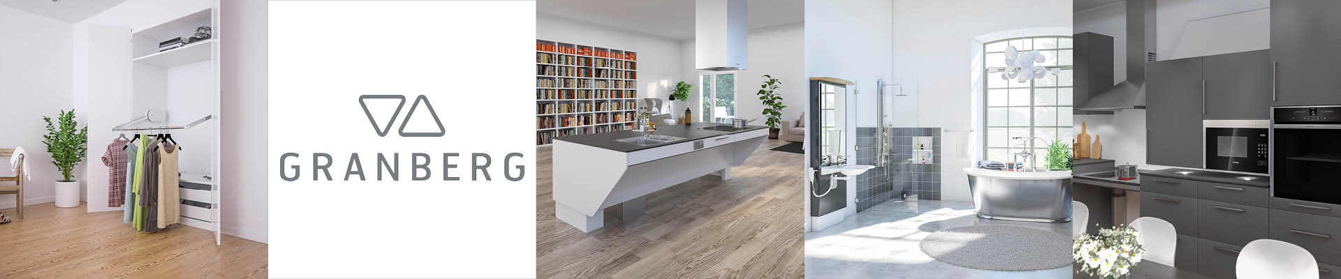Barrierefreie Möbel für Küche, Bad und Einbauschrank – Granberg Systeme kombiniert mit Maßanfertigung von woodendesign
