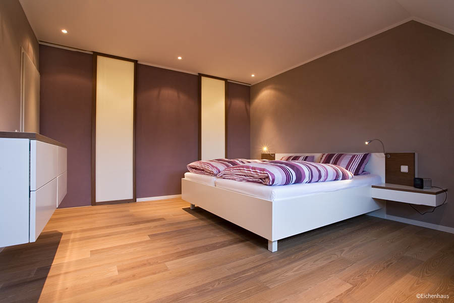 Trennwand aus Schiebetüren - Ihre Möbeltischlerei in Hamburg für Wohnmöbel im Schlafzimmer - Schlafzimmermöbel und Betten - Schlafzimmereinrichtungen aus natürlichem Holz - woodendesign feine Möbel